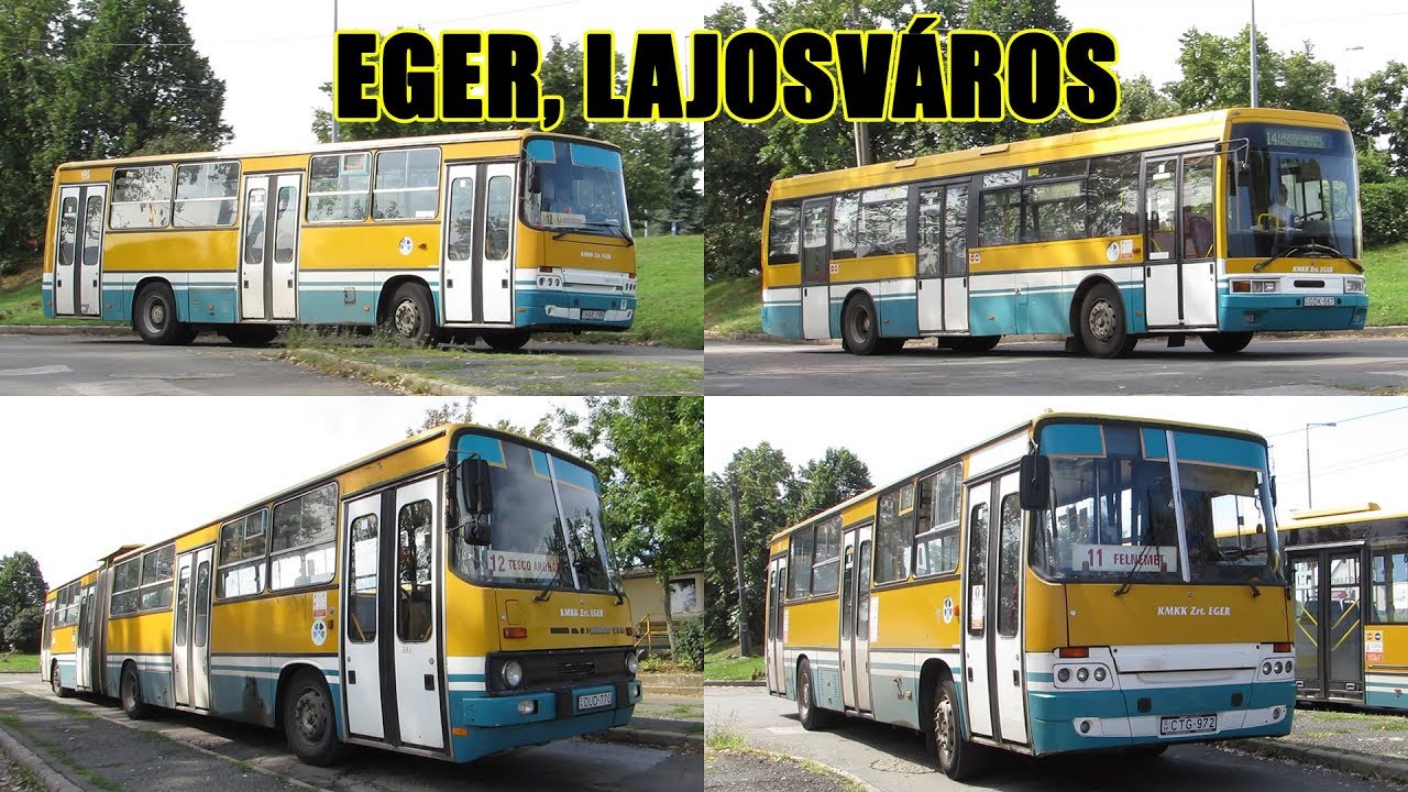 Helyi és helyközi buszok Egerben; utazás az utolsó Ikarus 260-assal