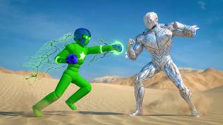Titan Core Destructive Battle Against Super Boxer and Allies! in Overgrowth Mods Gameplay screenshot 1