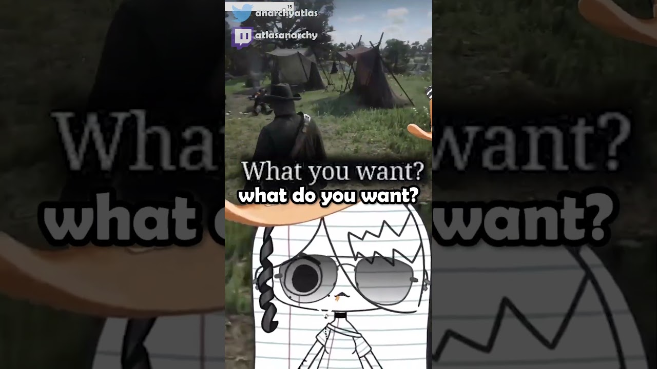 same brain 🤠📄🧠  #vtuber #envtuber#vtuberclips #rdr2