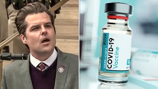Matt Gaetz Scandal Deepens With Greenberg Confession Letter & Hollywood Wants Covid Patent Limits