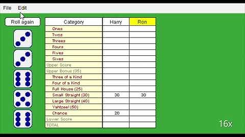 CS106A | Stanford | Problem Set 5 | Yahtzee | Solution Video