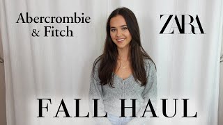 Fall 2021 Try On Haul Zara, Abercrombie, & More