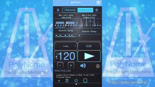PolyNome - The Ultimate Metronome : 2 metronomes, polyrhythms & voice counting screenshot 3