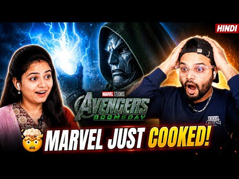 🤯 Avengers: Doomsday Hindi Trailer Reaction | MARVEL JUST COOKED! 🔥 | Doctor Doom Returns!