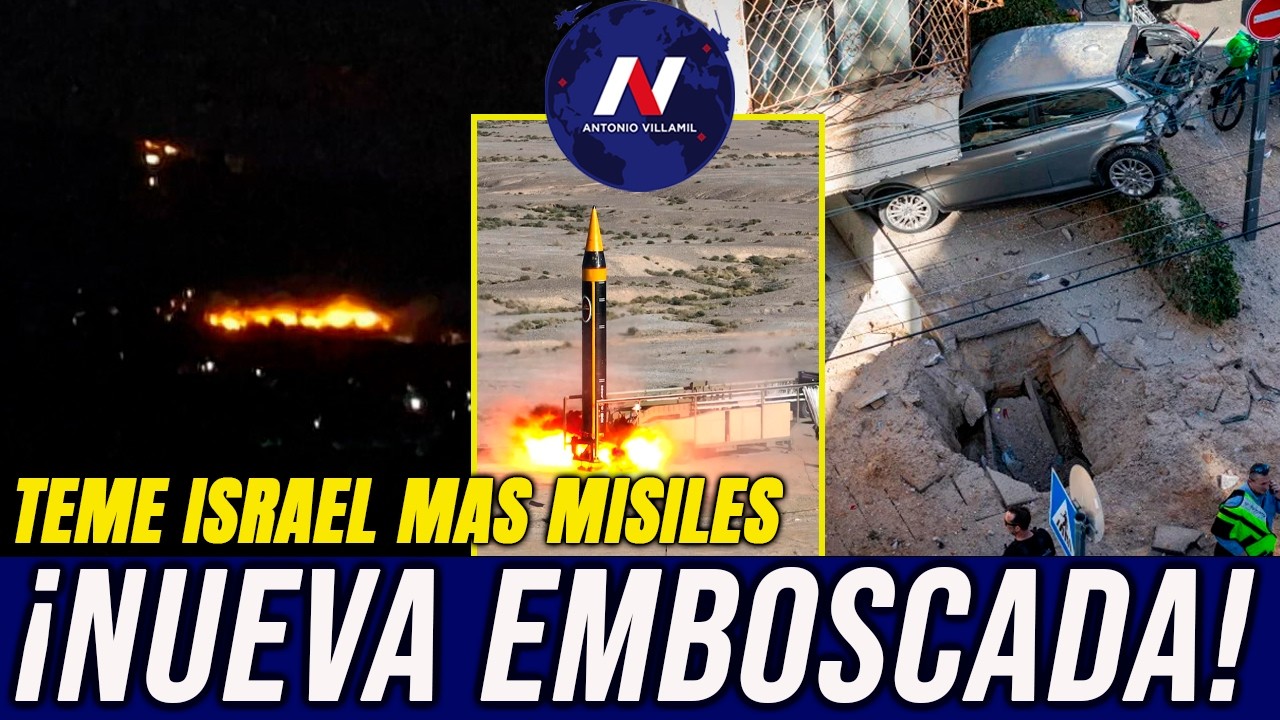 AHORA: ¡Nueva emboscada en Líbano! Atacan cuarteles de Israel. Temen mas ataques con misiles de Irán