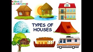 Types of houses| Kutcha house and Pucca house| Different types of houses | Types of houses for kids
