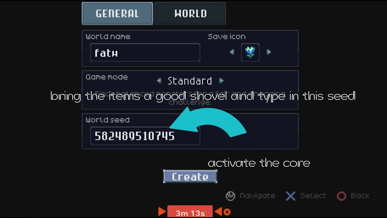how to get thread of fate  SUPER EASY with a map seed core keeper