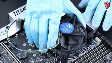 MSI® HOW-TO install Intel LGA 1200 1151 1150 CPU