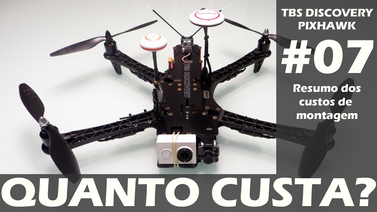 ドローンTBSディスカバリー DRONE TBS Discovery Pixhawk - Vídeo 07 - CUSTO FINAL! - YouTube