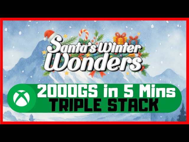 Santa's Winter Wonders #Xbox 2000GS in 5 mins - Triple Stack - YouTube