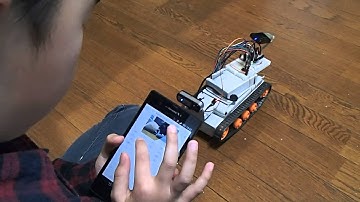 ラズパイ（raspberry pi） スマフォカメラタンク