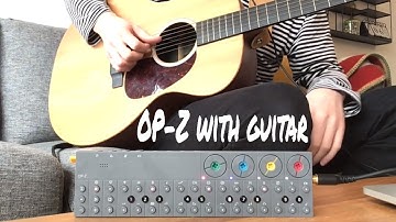 OP-Z guitar and piano melody
