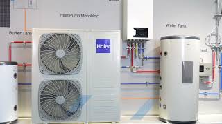 Discover The Haier R290 Heat Pump Heating System In Action