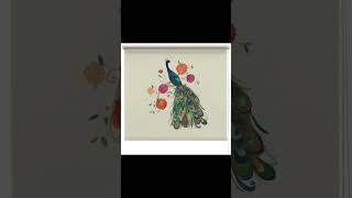 Beautiful Birds print roller blinds // Printed Black Out Roller Blind // Birds Design Low Price