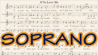 If ye love me - Soprano Click Track