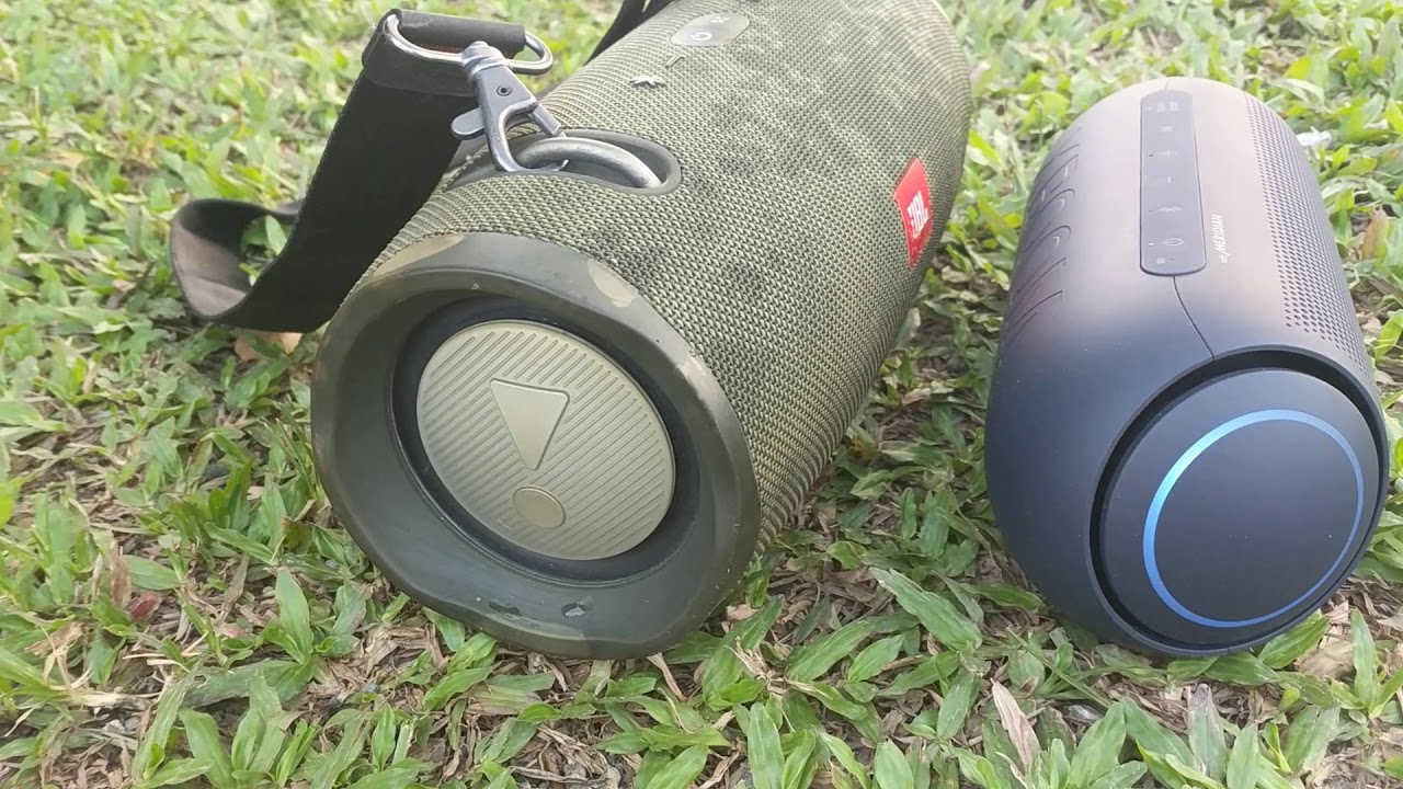 lg pl 7 vs jbl extreme 2 - YouTube