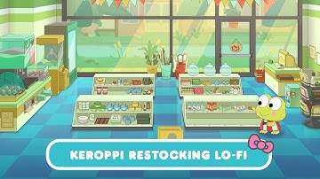 Satisfying Restocking ASMR with Keroppi | Hello Kitty Lo-Fi Relaxing Music ASMR