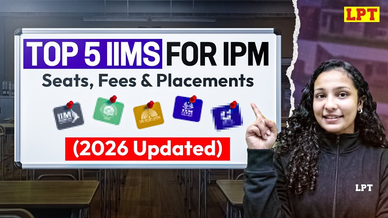 Top 5 IIMs for IPM 2026 🏆 Seats, Fees, Placements & Cut-offs | Detailed ...