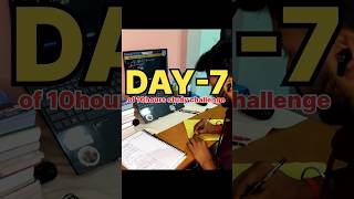 Day-7/30 | From 0 Motivation to 11 Hours Study 💪 | JEE 2026 #motivation #shorts #viral