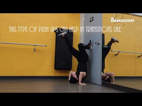 Advanced upper body exercises for bboys/bgirls at The Breakologist S2E3