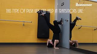 Advanced upper body exercises for bboys/bgirls at The Breakologist S2E3