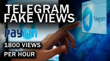 Telegram fake views bot  - Telegram fack views service #telegramviews