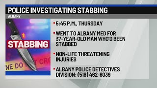 Albany police investigating stabbing