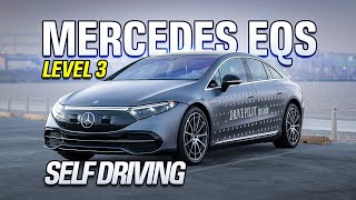 Mercedes S-Class EQS450 + Level 3 Drive Pilot Test [Shot on iPhone 15 Pro]