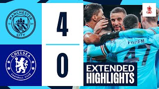 EXTENDED HIGHLIGHTS | Man City 40 Chelsea | Mahrez, Alvarez & Foden goals seal FA Cup progress!