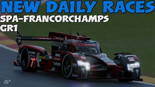 LIVE - Brand New Daily Races - Spa-Francorchamps Gr1 - Gran Turismo 7