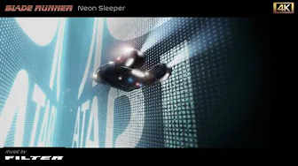 Blade Runner | NEON SLEEPER | 4K AMBIENCE for work, study and relaxation - 6 Hours