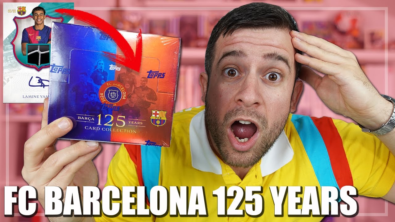 ¡AUTÓGRAFO Y MEMORABILIA ASEGURADO! FC BARCELONA 125 YEARS ANNIVERSARY de TOPPS