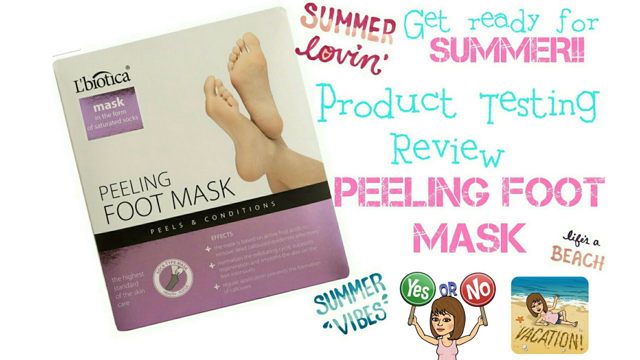 PRODUCT REVIEW VLOG ~ PEELING FOOT MASK - THE TESTING & RESULTS....Watch & See What I think!