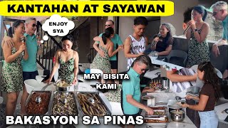 NAG ENJOY SY SA PINAS / MAY BUMISITA SA BAHAY