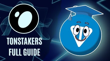 Tonstakers Full Guide (2025) : Staking, Rewards & Unstaking Explained!