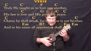 Video thumbnail of "O Holy Night (Christmas) Ukulele Cover Lesson in C with Chords/Lyrics"