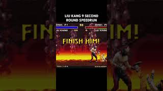 LIU KANG 9 SECOND ROUND SPEEDRUN @HOWTONEVOLUTION