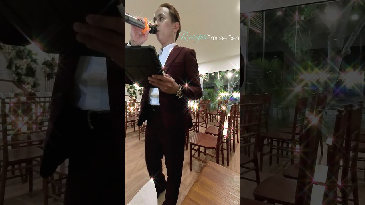 ⁣emceeREN enchanting Wedding Reception at Rumah Abang Jamil Melaka/NikahSatu #emcee #wedding #melaka