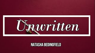 Natasha Bedingfield - Unwritten (Lyrics)