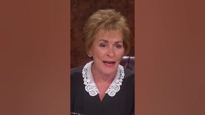Judge Judy says go to a therapist! #judgejudy #shorts