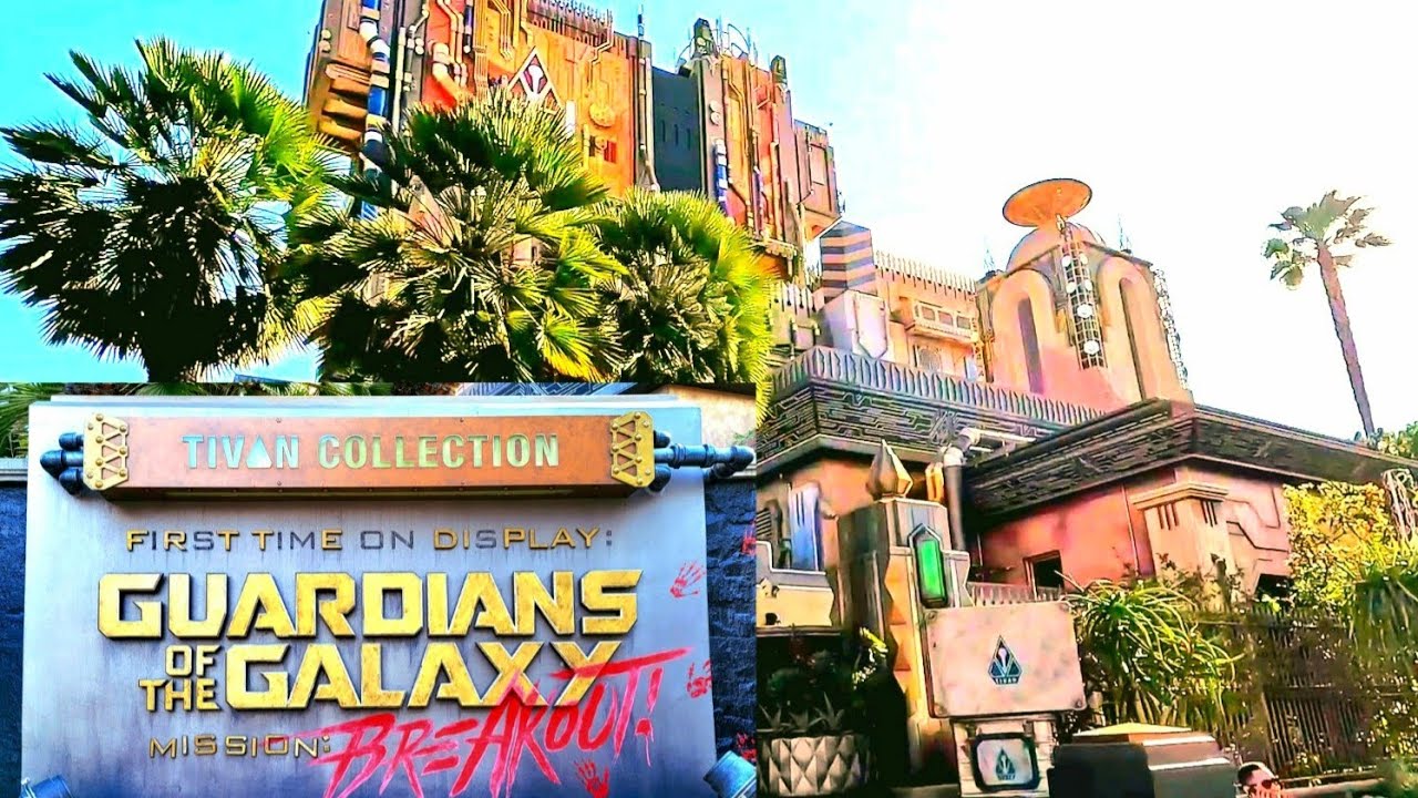 Guardians of the Galaxy - Mission Breakout Full Ride at Disney California Adventures