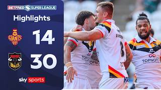 Bulls claim first win on the road! | Huddersfield Giants vs Bradford Bulls | Super League Highlights