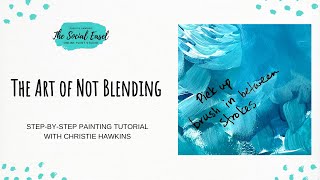 Acrylic Painting Technique for Beginners | How to Paint Without Blending