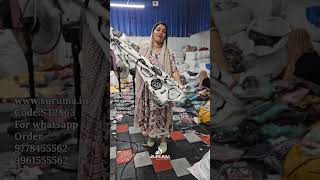 Casual Wear Imported Fabric Print Worked Long Top St2863