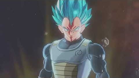 Dragon Ball Xenoverse SSGSS Goku vs SSGSS Vegeta