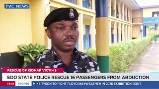 Edo State Police Rescue 16 Passengers From Abduction
