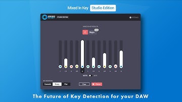MIXED IN KEY "Studio Edition" = KEY DETECTION in your DAW