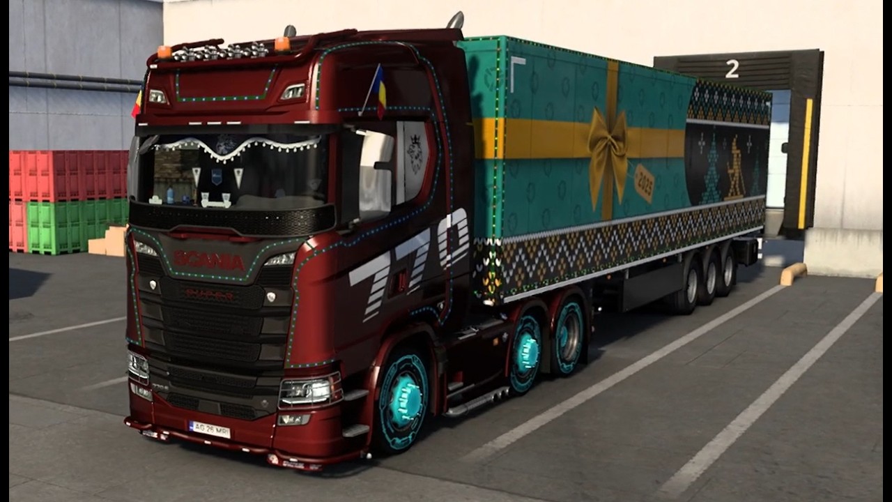 23 TONS OF CHOCOLATE GIFT PACKS FROM PALERMO | Euro Truck Simulator 2