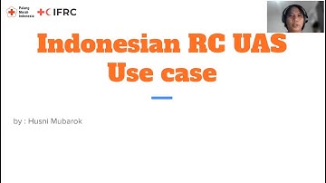 Indonesian Red Cross and their drone mapping workflow