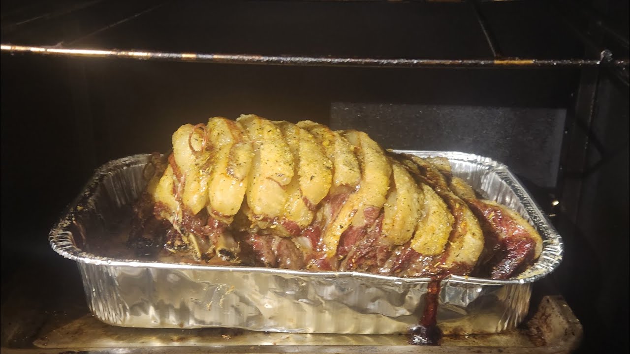 Lamb Forquarter Roast With A Difference.